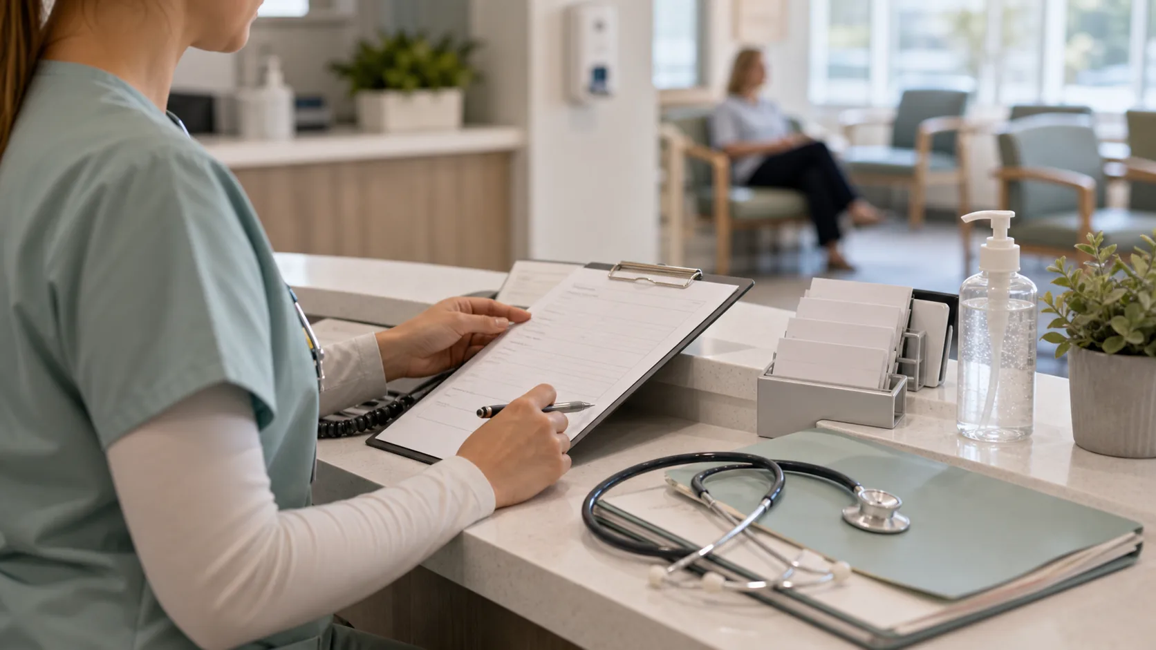 Healthcare professional workflow